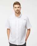 Columbia 212468 PFG Tamiami™ II Short Sleeve Shirt Front Thumbnail