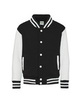 just hoods by awdis jhy043 youth 80/20 heavyweight letterman jacket Front Thumbnail