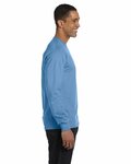 Gildan G840 Adult 50/50 Long-Sleeve T-Shirt Side Thumbnail