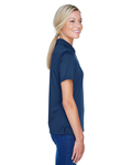 Harriton M345W Ladies' Advantage Snag Protection Plus IL Snap Placket Polo Side Thumbnail