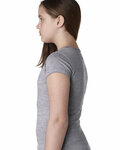 Next Level N3710 Youth Girls’ Princess T-Shirt Side Thumbnail