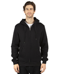 threadfast apparel 320z unisex ultimate fleece full-zip hooded sweatshirt Front Thumbnail