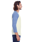 Threadfast Apparel 302G Unisex Triblend 3/4-Sleeve Raglan Side Thumbnail