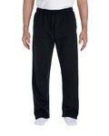 Gildan G123 DryBlend ® Open Bottom Sweatpant Front Thumbnail