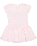 rabbit skins 5323 toddler baby rib dress Front Thumbnail