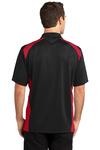 CornerStone CS416 Select Snag-Proof Two Way Colorblock Pocket Polo Back Thumbnail