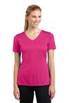 Sport-Tek LST353 Women's PosiCharge ® Competitor™ V-Neck Tee Front Thumbnail