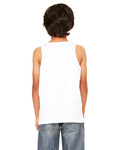 bella + canvas 3480y youth jersey tank Back Thumbnail
