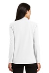 Port Authority L500LS Ladies Silk Touch™ Long Sleeve Polo Back Thumbnail