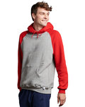 Russell Athletic 693HBM Dri-Power®  Fleece Color Block Hoodie Side Thumbnail