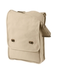 Authentic Pigment 1902 Pigment -Dyed Canvas Field Bag Front Thumbnail