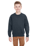 jerzees 562b youth nublend ® crewneck sweatshirt Front Thumbnail