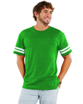 LAT 6937 Football Fine Jersey Tee Front Thumbnail
