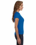 Anvil 1441 Ladies' 1x1 Baby Rib Scoop T-Shirt Side Thumbnail