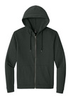 district dt1302 perfect tri ® fleece full-zip hoodie Front Thumbnail