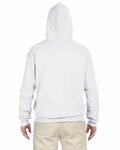 jerzees 996 adult nublend® fleece pullover hooded sweatshirt Back Thumbnail