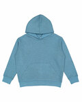 LAT 2296 Youth Pullover Fleece Hoodie Front Thumbnail
