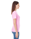 american apparel 2356w ladies' fine jersey short-sleeve v-neck Side Thumbnail