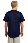 Sport-Tek ST220 PosiCharge ® Tough Mesh Full-Button Jersey Back Thumbnail
