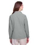 UltraClub UC500W Women's Bradley Performance Woven Shirt Back Thumbnail
