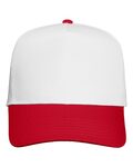 Valucap V8869 Five-Panel Twill Cap Front Thumbnail
