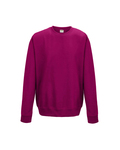 Just Hoods By AWDis JHA030 Adult Midweight College Crewneck Sweatshirt Front Thumbnail