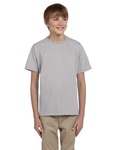 Hanes 5370 Youth EcoSmart ® 50/50 Cotton/Poly T-Shirt Front Thumbnail