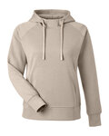 J America 8753JA Ladies' Apex Fleece Hooded Sweatshirt Front Thumbnail
