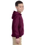gildan g185b youth heavy blend™ 8 oz., 50/50 hooded sweatshirt Side Thumbnail