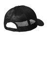 Port Authority C405 Snapback Five-Panel Trucker Cap Back Thumbnail