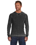 j america ja8241 men's vintage zen thermal long-sleeve t-shirt Front Thumbnail