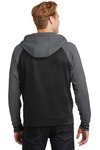 Sport-Tek ST236 Sport-Wick ® Varsity Fleece Full-Zip Hooded Jacket Back Thumbnail
