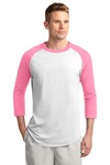 Sport-Tek T200 Colorblock Raglan Jersey Front Thumbnail