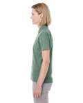 UltraClub UC100W Women's Heathered Pique Polo Side Thumbnail