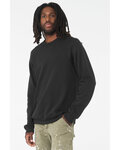 Bella + Canvas 3901 Unisex Sponge Fleece Crewneck Sweatshirt Side Thumbnail