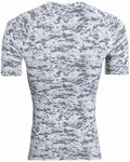 Augusta Sportswear AG2600 Hyperform Compression Short Sleeve Tee Back Thumbnail