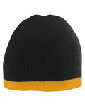 augusta sportswear 6820 two-tone knit beanie Front Thumbnail