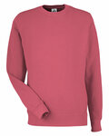 j america 8731ja unisex pigment dyed fleece sweatshirt Front Thumbnail