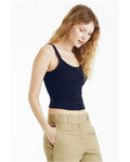 Bella + Canvas 1012BE Ladies' Micro Ribbed Scoop Tank Side Thumbnail