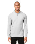 North End NENE200 Men's Rhythm Waffle Pullover Front Thumbnail