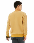 Bella + Canvas 3345 Unisex Sueded Drop Shoulder Sweatshirt Back Thumbnail