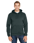 fruit of the loom sf77r adult 7.2 oz. sofspun® striped hooded sweatshirt Front Thumbnail