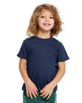 us blanks us2500k toddler tri-blend crewneck t-shirt Front Thumbnail