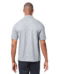 north end ne115 men's eclipse jacquard polo Back Thumbnail