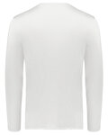 holloway 222138 adult essential long sleeve t-shirt powered by coolcore Back Thumbnail