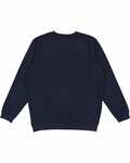lat 6925 unisex elevated fleece crew Back Thumbnail