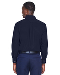 Harriton M500T Men's Tall Easy Blend™ Long-Sleeve Twill Shirt with Stain-Release Back Thumbnail