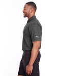 puma golf 596804 men's performance stripe polo Side Thumbnail