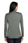 sport-tek lst357 women's posicharge ® competitor ™ 1/4-zip pullover Back Thumbnail