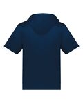 Augusta Sportswear 6871 Wicking Fleece Short Sleeve Hoodie Back Thumbnail